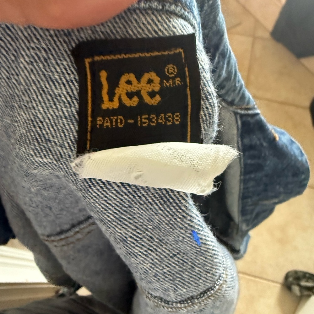 Vintage 1988 Lee Rider denim jacket